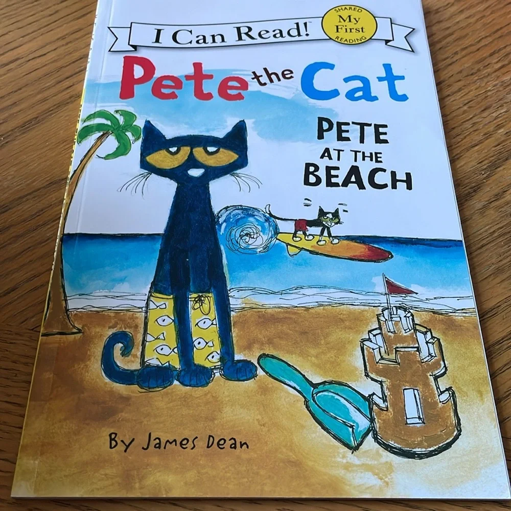 3 Pete the Cat “I Can Read!” Summer Themed Books NEW - Picture 4 of 10